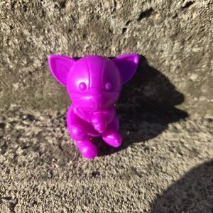 Raising Cane's Kids Meal Straw Buddy Purple Cat – Authentic Cane's Toy